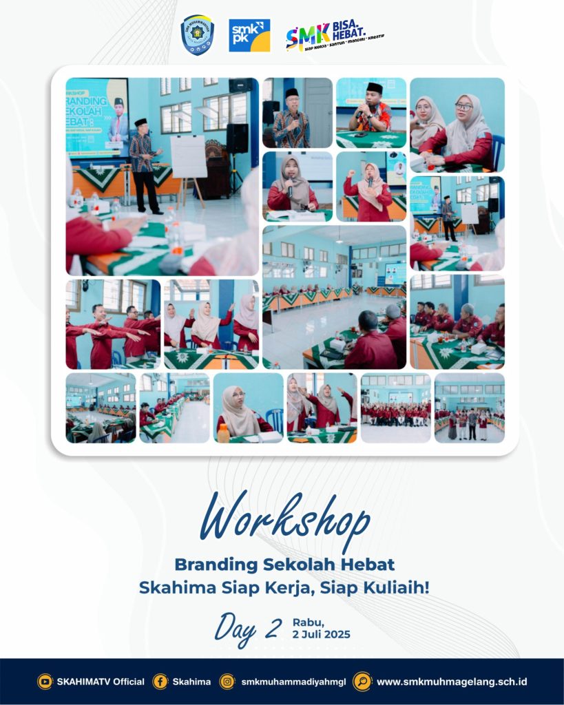 Hari Kedua Workshop Branding Sekolah Hebat: Semangat Baru untuk Skahima yang Lebih Maju!